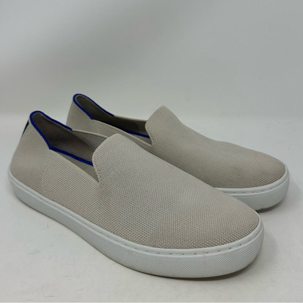 Rothy's The Sneaker Sand Classic Slip On Sneakers Size 7.5 Sustainable Shoes